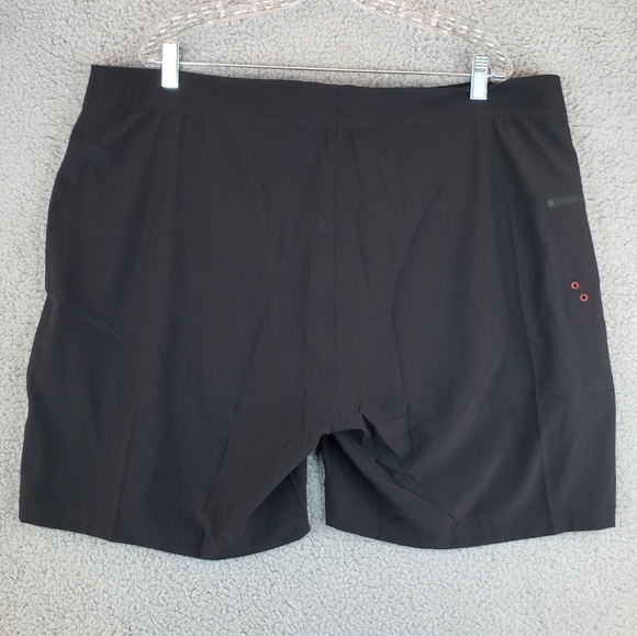 Toes on the Nose Black Board Beach Surf Shorts sz 42 Quick Dry Stretch - Picture 7 of 12
